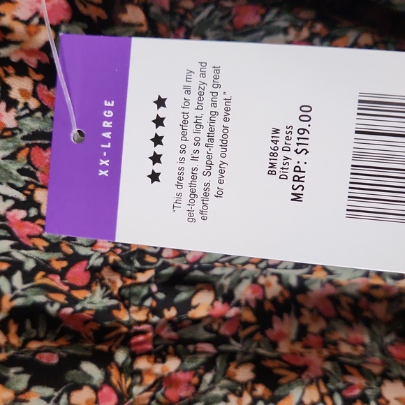 BB Dakota Steve Madden Ditsy MAxi Dress Floral Flowy Feminine - Picture 12 of 15